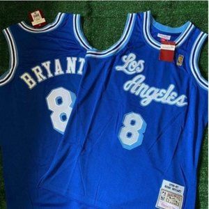 ≡≡Los Angeles Kobe Bryant #8 Lakers Jersey Blue